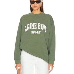 Anine bing sport sweatshirt size small